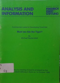 Image of Analysis and Information: Must we ride the Tiger?