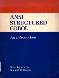Image of Ansi Structured Cobol : An Introduction