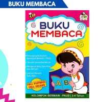 Buku Membaca : Kelompok Bermain - Paud 3-4 Tahun