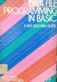 Image of Data File Programming In Basic : Self-Teaching Guide