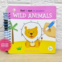 Dot To Dot For Beginners ; Wild Animals