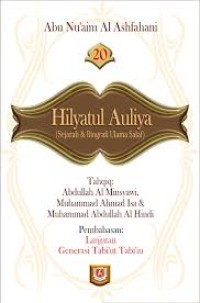 Image of Hilyatul Auliya Jilid 20: Sejarah & Biografi Ulama Salaf