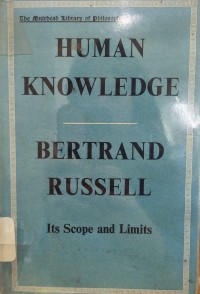 Image of Human Knowledge : Its Scope And Limits