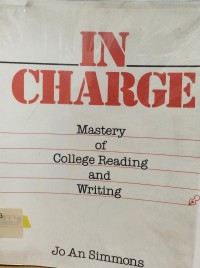 Image of In Charge : Mystery of College Reading and Writing