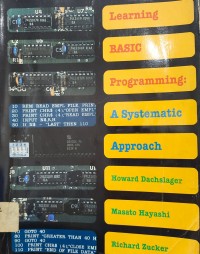 Image of Learning Basic Programming : A Systematic Approach