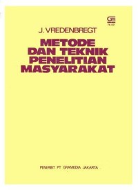 Image of Metode dan Teknik Penelitian Masyarakat