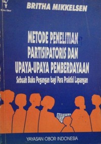 Image of Metode Penelitian Partisi Patoris dan Upaya-upaya Pemberdayaan