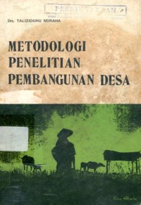 Image of Metodologi Penelitian Pembangunan Desa