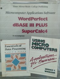 Image of Microcomputer Applications Software