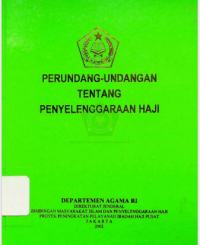 Image of Perundang-Undangan tentang Penyelenggaraan Haji