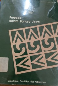 Image of Preposisi dalam Bahasa Jawa