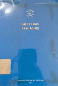 Image of Sastra Lisan Kayu Agung