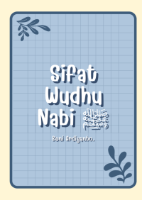 Image of Sifat Wudhu Nabi Shallallahu Alaihi Wasallam For Kids
