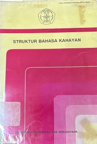 Image of Struktur Bahasa Kahayan