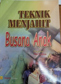 Image of Teknik Menjahit Busana Anak