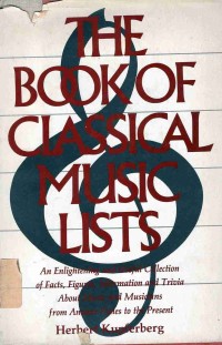 Image of The Book Of Classical Music List