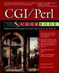 Image of The CGI / Perl Cookbook