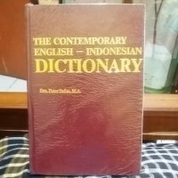 The Contemporary English- Indonesian Dictionary