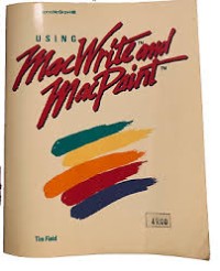 Image of Using MacWrite and MacPaint