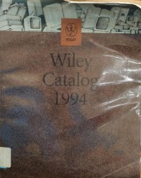 Image of Wiley Catalog 1994